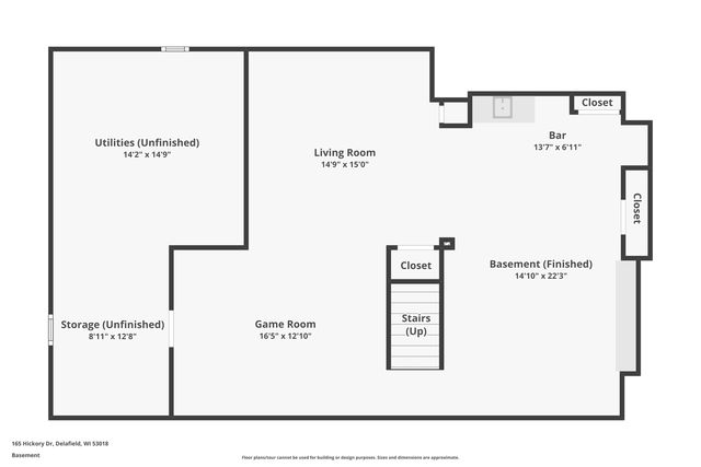 165 Hickory DRIVE, Delafield, WI 53018