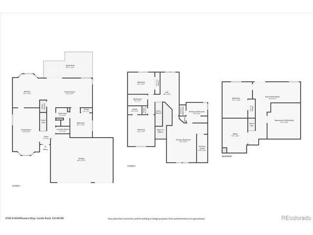 4756 N Wildflowers Way, Castle Rock, CO 80109