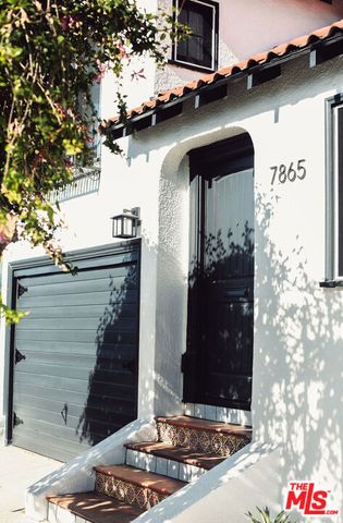 7865 Willoughby Avenue, Los Angeles, CA 90046