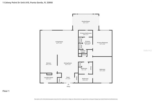 1 COLONY POINT DRIVE A10, Punta Gorda, FL 33950