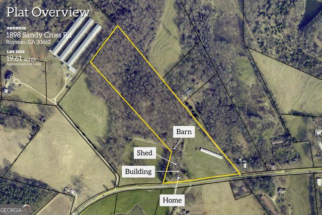 1898 Sandy Cross Road, Royston, GA 30662