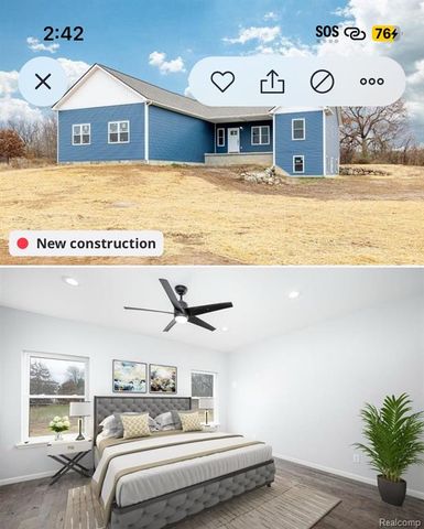 5516 W Lowe Road, Fowlerville, MI 48836