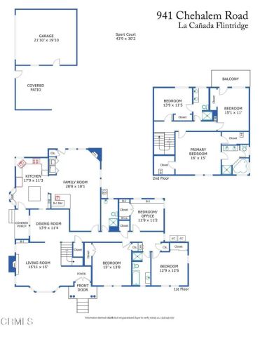 941 Chehalem Road, La Canada Flintridge, CA 91011