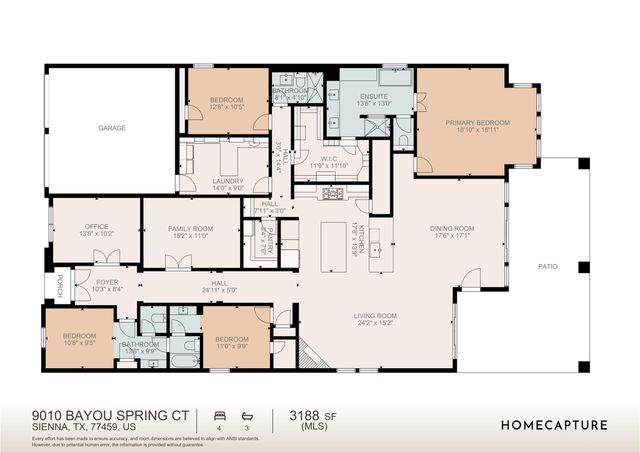 9010 Bayou Spring Court, Missouri City, TX 77459