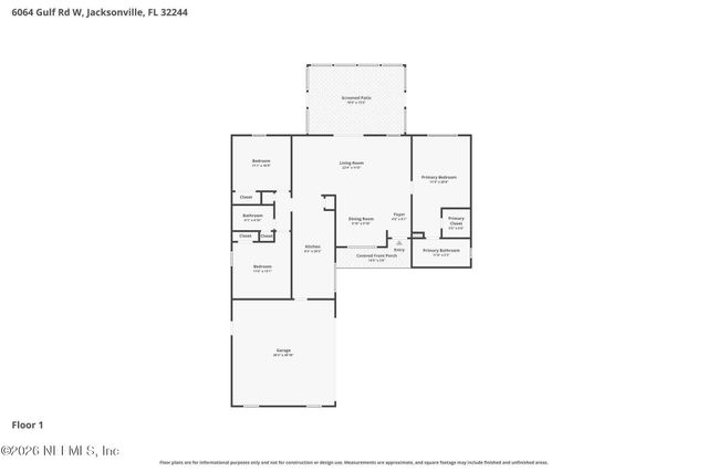 6064 GULF Road W, Jacksonville, FL 32244