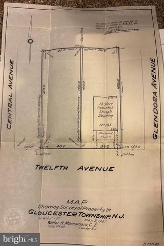 113 TWELFTH AVE, Glendora, NJ 08029