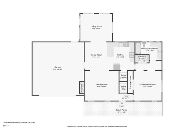 1066 Sea Oats SW Way, Lilburn, GA 30047