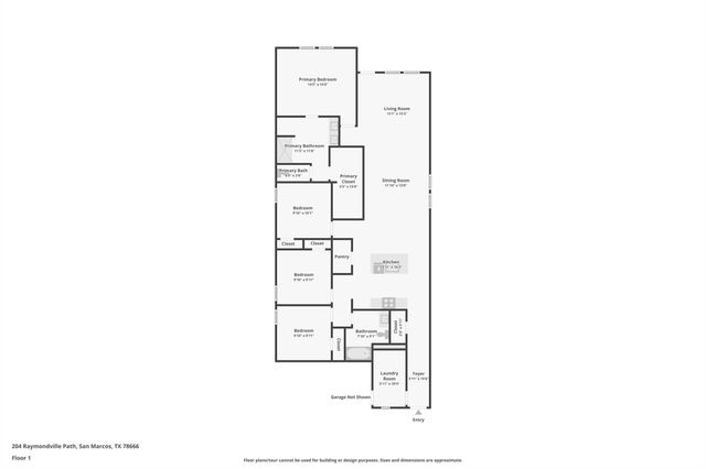 204 RAYMONDVILLE PATH, San Marcos, TX 78666