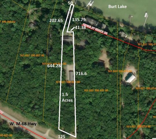 8554 W M-68, Indian River, MI 49749