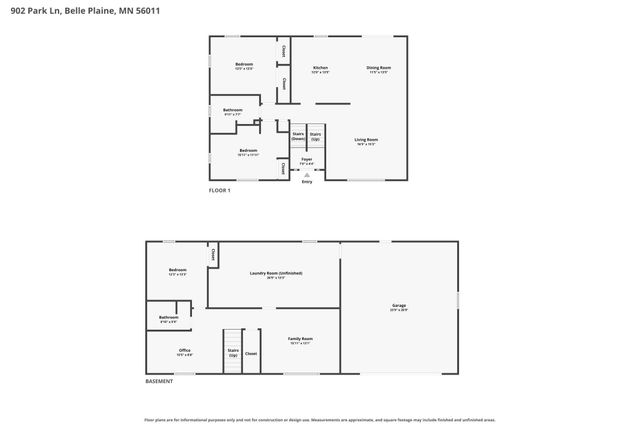 902 Park Lane, Belle Plaine, MN 56011
