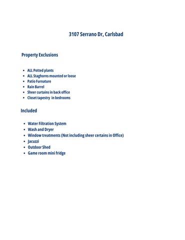 3107 Serrano Dr, Carlsbad, CA 92009