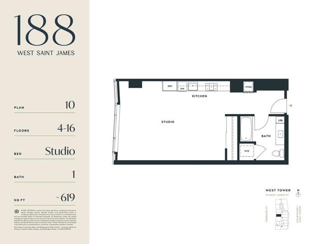 188 W Saint James Street 10410, San Jose, CA 95110