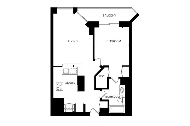 222 N Columbus Drive 608, Chicago, IL 60601