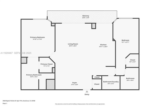 3530 Mystic Pointe Dr 1714, Aventura, FL 33180