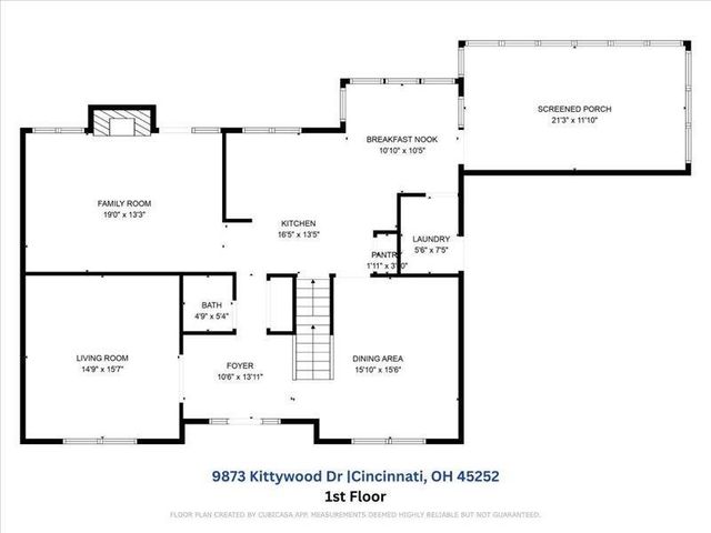 9873 Kittywood Drive, Colerain Twp, OH 45252