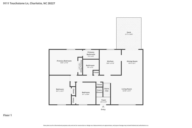 9111 Touchstone Lane, Charlotte, NC 28227