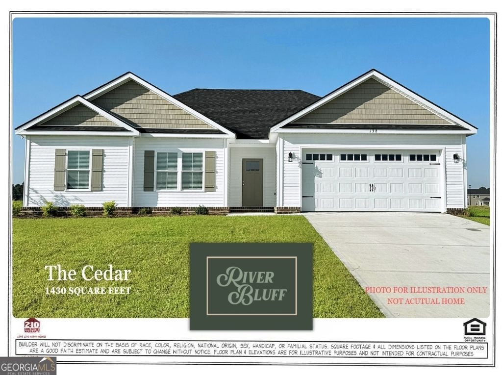 668 Belfast Loop LOT 186, Ellabell, GA 31308