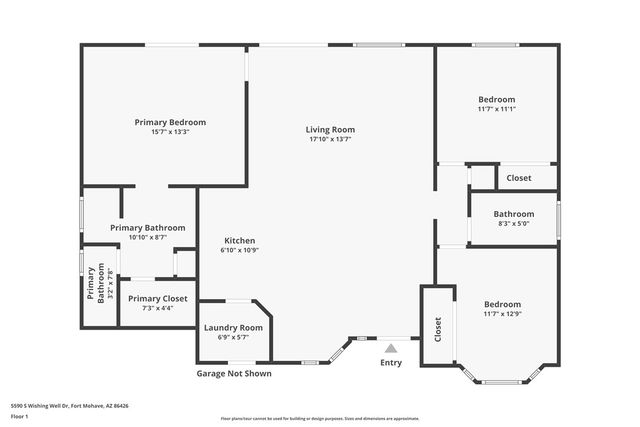 5590 S Wishing Well Drive, Fort Mohave, AZ 86426