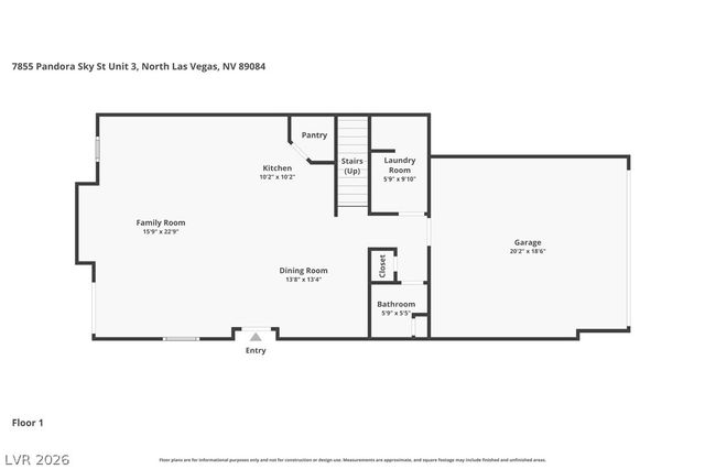 7855 Pandora Sky Street 3, North Las Vegas, NV 89084