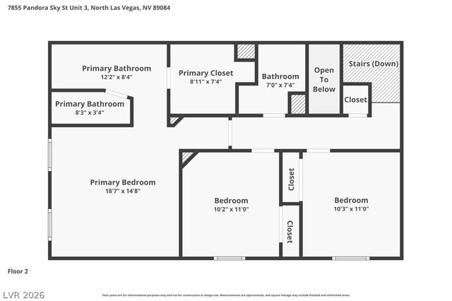7855 Pandora Sky Street 3, North Las Vegas, NV 89084