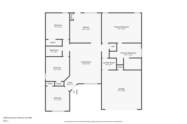 13208 Camden Drive, Piedmont, OK 73078