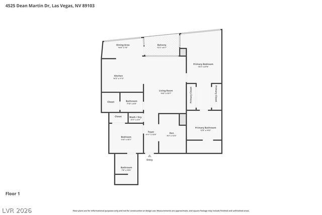 4525 Dean Martin Drive 2807, Las Vegas, NV 89103