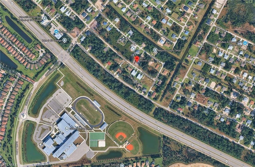 4812/4814 30th ST SW, LEHIGH ACRES, FL 33973 — exterior