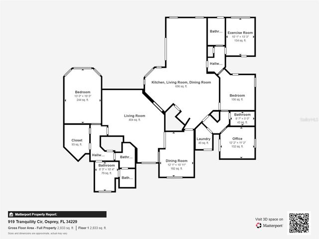 919 TRANQUILITY CIRCLE, Osprey, FL 34229