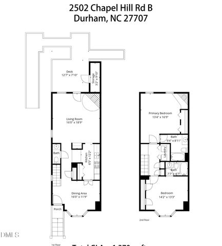2502 Chapel Hill Road B, Durham, NC 27707