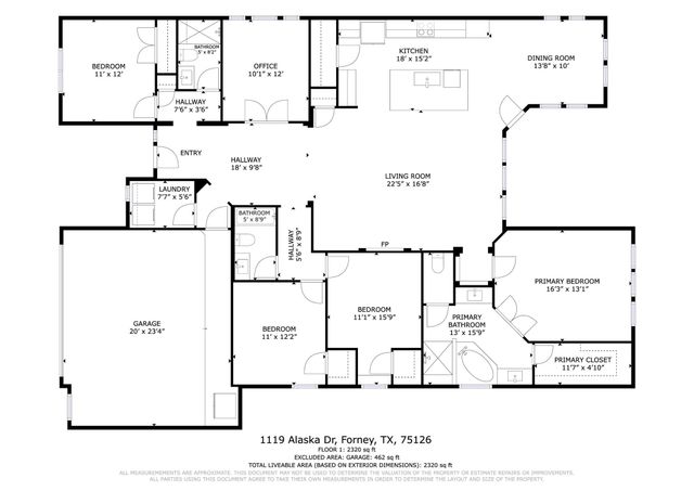 1119 Alaska Drive, Forney, TX 75126