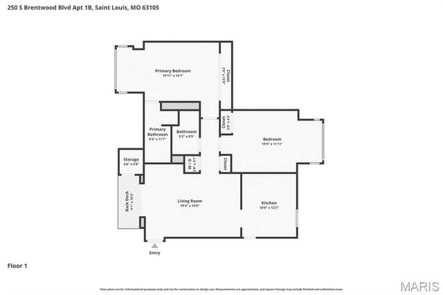250 S Brentwood Boulevard 1B, Clayton, MO 63105