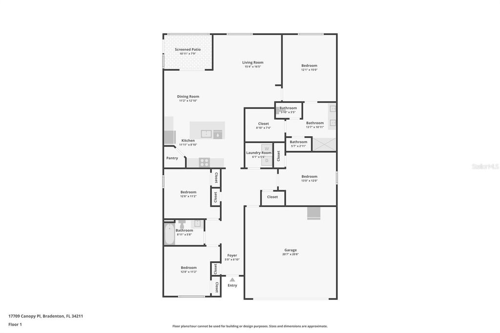 Image 25 of property listing at 17709 CANOPY PLACE, Bradenton, FL 34211