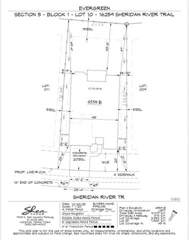 16259 Sheridan River Trail, Conroe, TX 77302
