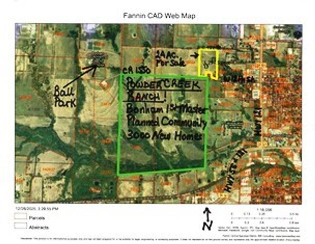 TBD Ball Park, Bonham, TX 75418