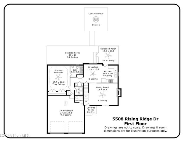 5508 Rising Ridge Drive, Hope Mills, NC 28348