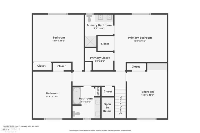 22636 King Richard Court, Beverly Hills, MI 48025