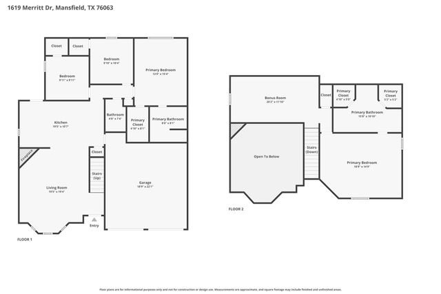 1619 Merritt Drive, Mansfield, TX 76063