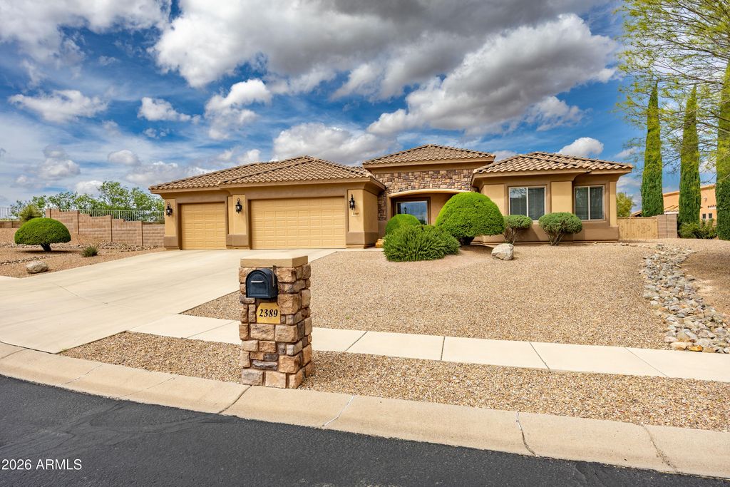 Image 1 of property listing at 2389 CANYON VIEW Drive, Sierra Vista, AZ 85650
