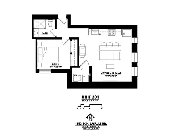 1552 N La Salle Drive 301, Chicago, IL 60610