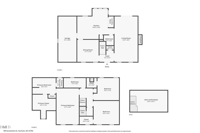 709 Grandview Drive, Durham, NC 27703