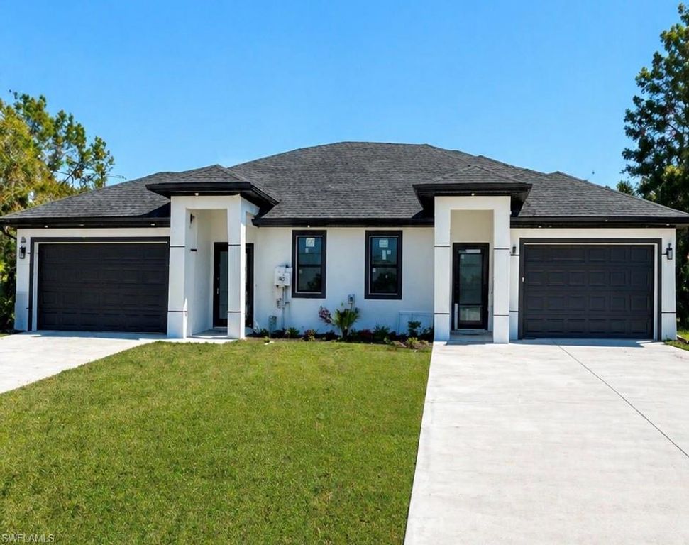 4544-4546 25th ST SW, LEHIGH ACRES, FL 33973 — exterior