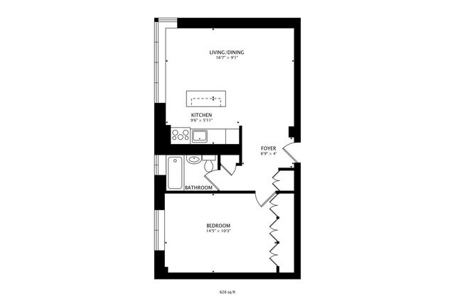 4950 N Marine Drive 1402, Chicago, IL 60640