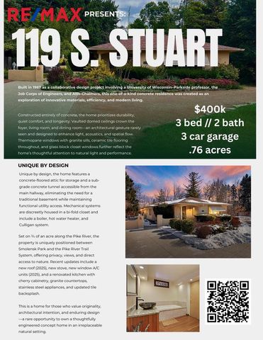 119 S Stuart ROAD, Mount Pleasant, WI 53406