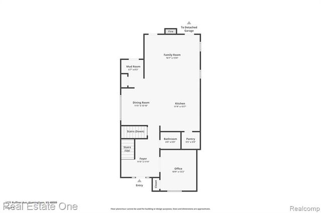 1571 Ruffner Avenue, Birmingham, MI 48009