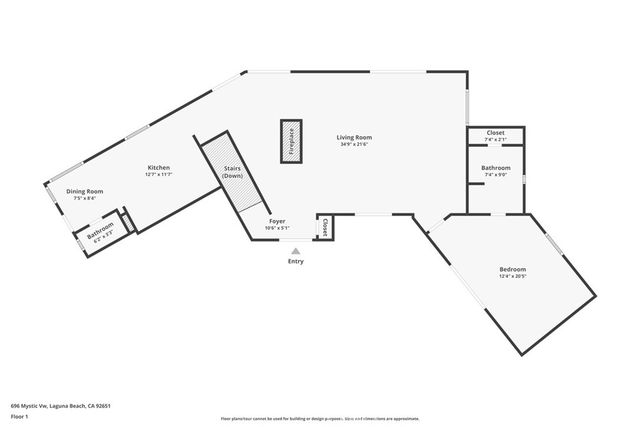 696 Mystic View, Laguna Beach, CA 92651