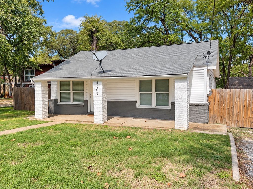 4508 Ohio Garden Road, River Oaks, TX 76114 — exterior
