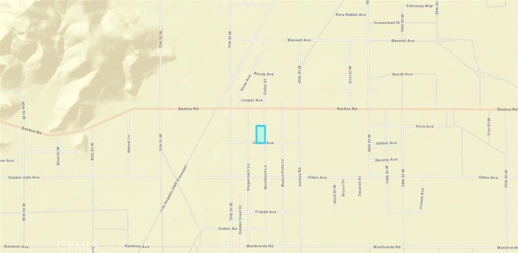 Image 4 of property listing at 0 Woodland Lane, Mojave, CA 93501