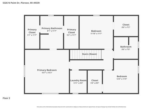 5326 North Point Drive, Pierson Twp, MI 49339