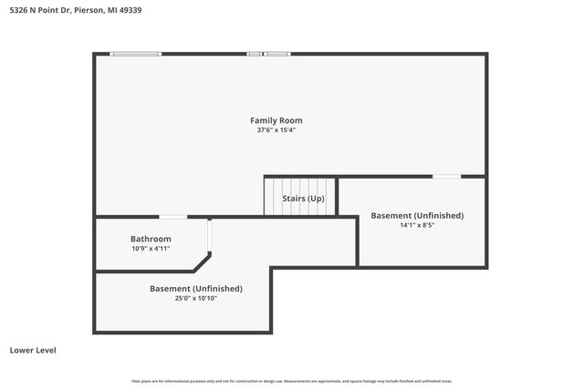 5326 North Point Drive, Pierson Twp, MI 49339