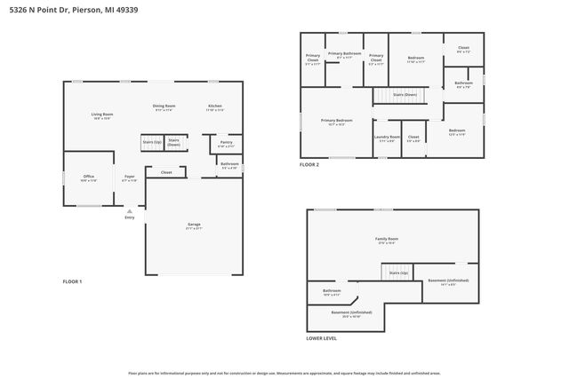 5326 North Point Drive, Pierson Twp, MI 49339